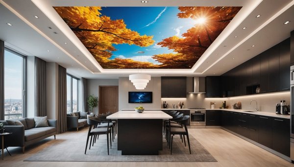 Plafond tendu à Lyon : esthétique et choix varié pour votre intérieur
