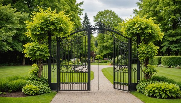 Découvrez les avantages de la motorisation battante pour portails de jardin à deux vantaux