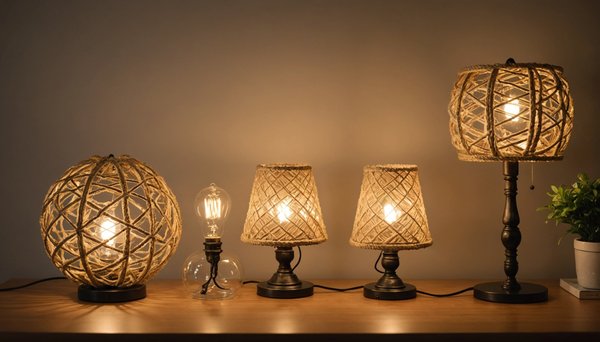 Transformez votre espace avec des lampes en corde chic